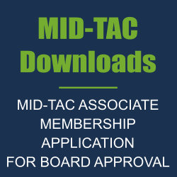 MID-TAC ASSOCIATE MEMBERSHIP APPLICATION FOR BOARD APPROVAL