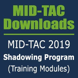 MID-TAC 2019 Shadowing Program (Training Modules)